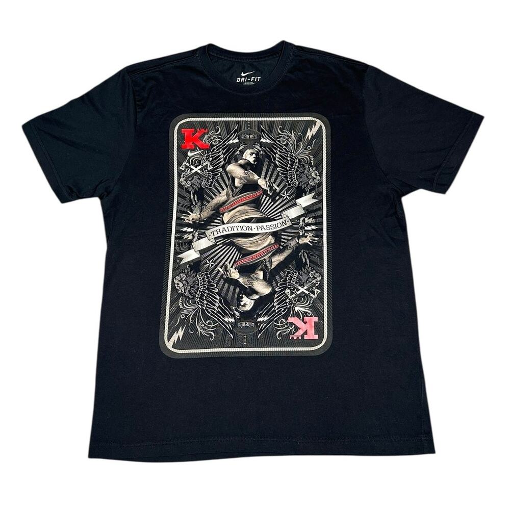 Nike Lebron James King Card Tradition Passion T-Shirt